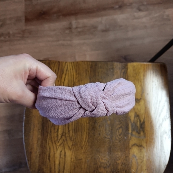 Top Knot Headband Lot Pink Floral Mauve Textured Leopard Boho Beach Cottagecore - Picture 8 of 11